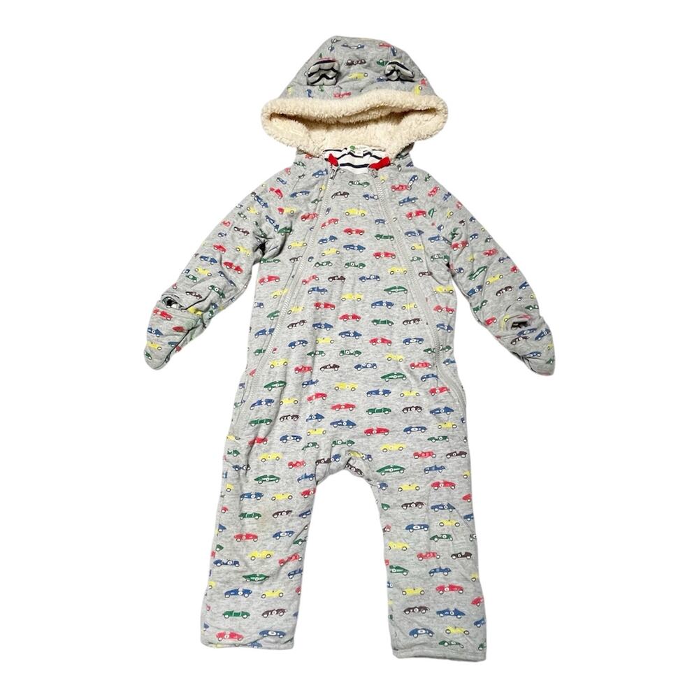 Baby Boden Fleece Bunting Snowsuit Size 2/3